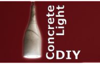 DIY Concrete Lamp / Concrete Pendant Light