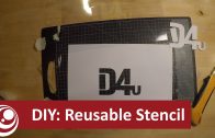 DIY – Make your own Re-usable stencil
