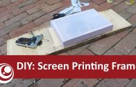 DIY – Screen Printing Frame, Simple and Easy!