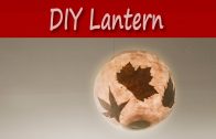 DIY Leaf Lantern