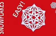 Paper Snowflake Easy Tutorial